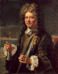 Portrait de Sébastien le Prestre, seigneur de Vauban (1633-1717), maréchal de France. Peinture anonyme de l
