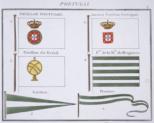 Drapeaux portugais, d