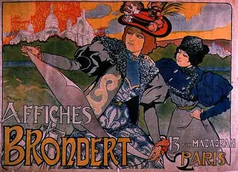 Affiche publicitaire pour 