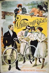 Affiche publicitaire pour les cycles Whitworth, Paris