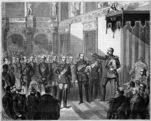 Prince Frédéric Guillaume Louis (plus tard Guillaume Ier, roi de Prusse et empereur d