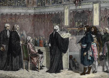 Procès de Louis XVI : comparution de Louis XVI devant les députés de la Convention nationale