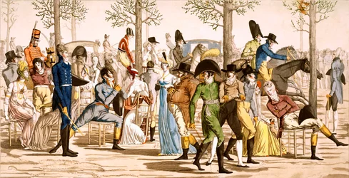 Promenade à Longchamps, 1802