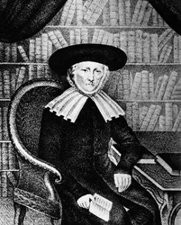 Rabbin Simon Cahn, Président du Consistoire de Colmar, Alsace, France
