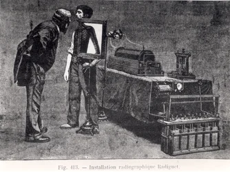 Machine à rayons X de Radiguet