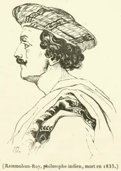 Rammohun-Roy, philosophe indien, mort en 1833