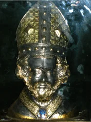 Tête reliquaire de Saint Polycarpe