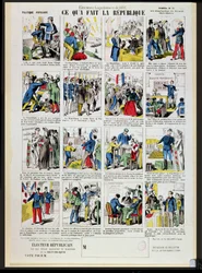 Propagande républicaine en faveur de la fondation de la Troisième République, vers 1881