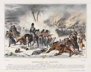 Retraite de Kaboul le 6 janvier 1842