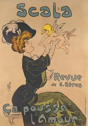 Affiche de la Revue de la Scala