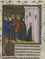 Arrestation des Templiers, illustration des 