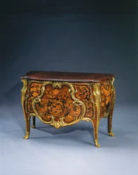 Commode royale Louis XV, vers 1757