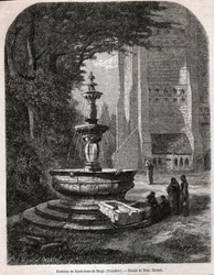 Saint Jean du Doigt (gravure, vers 1850)