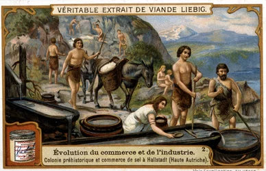 Commerce du sel en Haute-Autriche à l