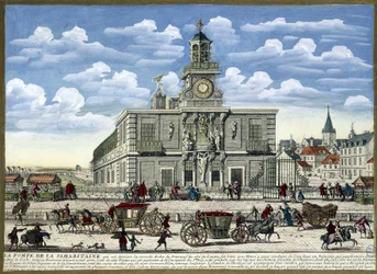 Pompe samaritaine qui fournissait de l