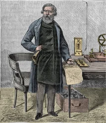 Samuel F. B. Morse, artiste américain et inventeur du code Morse - Portrait de l