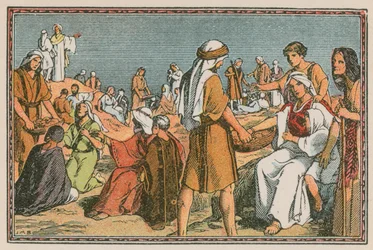 Scène de la vie de Jésus