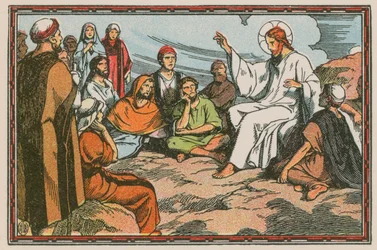 Scène de la vie de Jésus