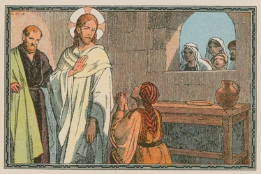 Scène de la vie de Jésus