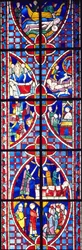 Scène de la vie de Saint Vincent, 1245-7