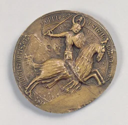 Sceau de Jean IV le Vaillant (1341-99) Duc de Bretagne