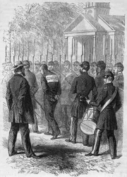 Guerre de Sécession (1861-1865) ou guerre civile américaine : punition d