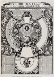 Almanach de seize ans conçu par Lepautre