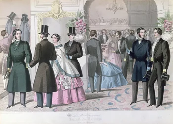 Soirée Mondaine, 1858