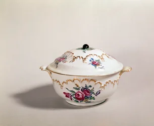 Bol à soupe, fabriqué à Tournai, 1775-80