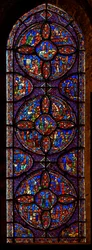 Fenêtre de Saint Antoine et Saint Paul l