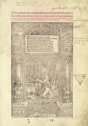Saint Jérôme dans son studiolo, page de titre d