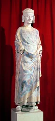 Saint Louis (pierre polychrome)