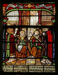 Saint Ouen et Saint Éloi en trône