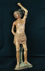 Saint Sébastien, 15e-16e siècle (bois)