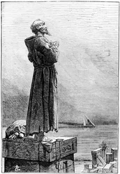 Saint Siméon le Stylite, fin du XIXe siècle