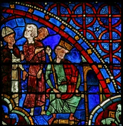 Saint Thomas Becket est présenté à Henri II