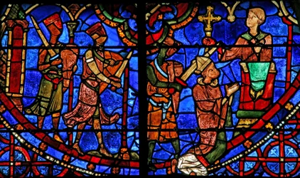 Saint Thomas Becket priant avant d