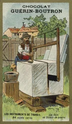Scie de tailleur de pierre