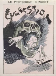 Suggestion, caricature de Jean Martin Charcot (1825-93) vers 1880-85