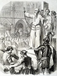 Supplice des Templiers (1314) - dans « Histoire de France » par L.-P. Anquetil