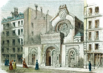 Synagogue de la rue de la Victoire, Paris, c.1880