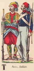 T : Turcs, soldats