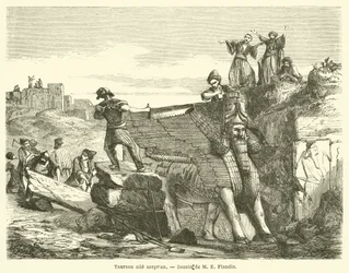 Taureau ailé assyrien