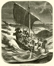 Tempête apaisée (gravure)
