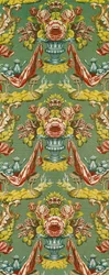 Textile avec un motif floral répétitif, atelier de Lyon, vers 1730