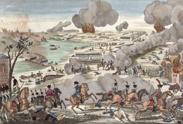La bataille de Wagram, 6 juillet 1809