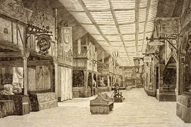 Le Bazar de la Charité à Paris avant l
