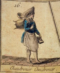 Le chaudronnier (détail)