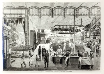 Les nouvelles cuisines du Café Riche, 1866