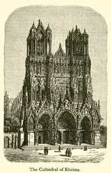 La cathédrale de Reims (gravure)